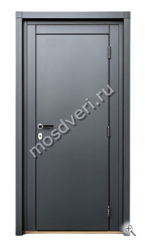 Металлическая дверь графитовая - купить от производителя Мосдвери Металлическая дверь графитовая